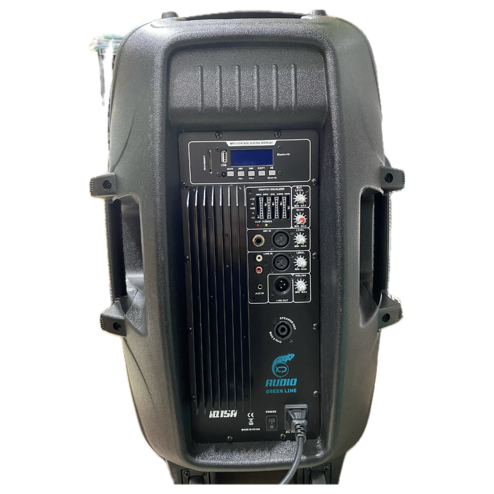 Cabina De Sonido 15" Audio IQ 1Q15A 300w 